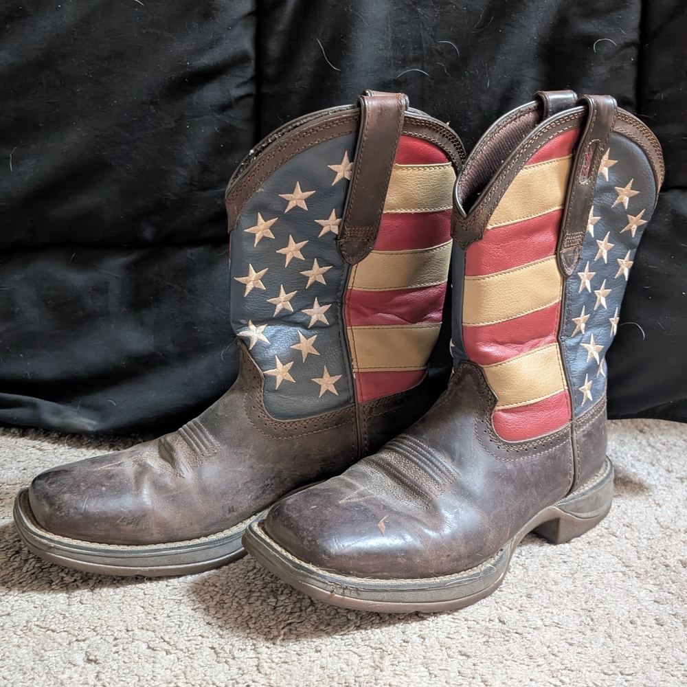 Rebels Dark Brown Cowboy Boots